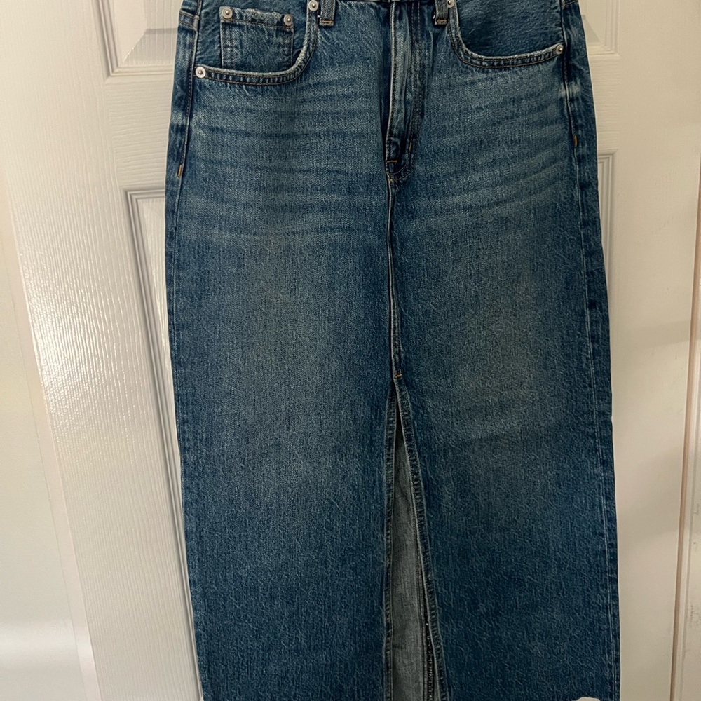 Pistola - Alice Denim Midi Skirt
